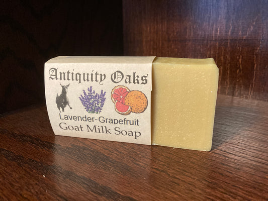 Lavender-Grapefruit Goat Milk Soap