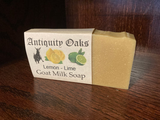 Lemon-Lime Goat Milk Soap