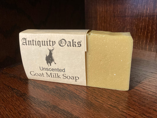 Unscented Goat Milk Soap